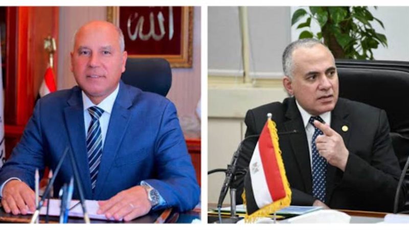 وزيرا الري والنقل