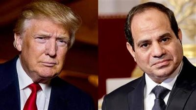الرئيس السيسي يتلقى اتصالاً هاتفياً من الرئيس الأمريكي دونالد ترامب