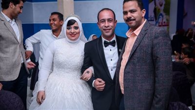 في حفل عائلي بهيج.. زفاف العروسين وائل القصاص وهدى ياسين
