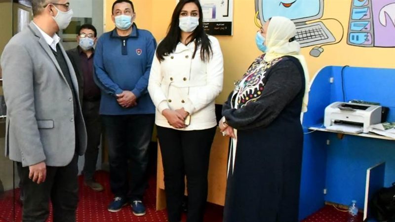 نهال بلبع أثناء جولتها