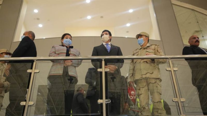 زيارة الدكتور أشرف