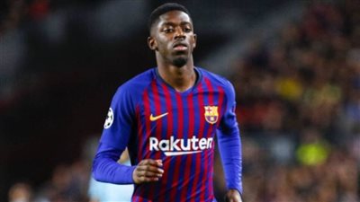 اصابة مهاجم برشلونة عثمان ديمبيلي للمرة الثامنة منذ انضمامه للفريق