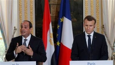 عاجل.. الرئيس عبد الفتاح السيسي يشارك بمؤتمر صحفي مع الرئيس الفرنسي