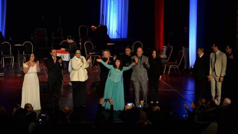 جانب من الحفل بالاوبرا