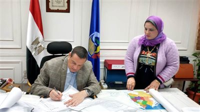 محافظ البحيرة يعتمد المخطط الاستراتيجى لمركزى رشيد والمحمودية