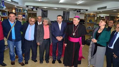 افتتاح معرض خزف جراجوس بكنيسة قلب يسوع بالقاهرة