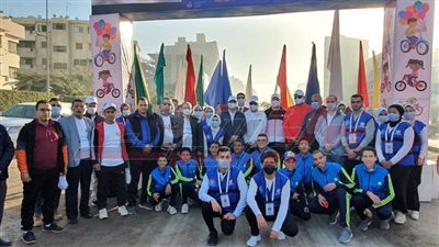 ماراثون الدراجات بالقليوبية احتفالا باليوم العالمي لمكافحة الفساد