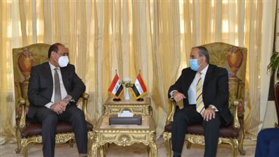 وزير الطيران المدنى يلتقى وزير النقل العراقى