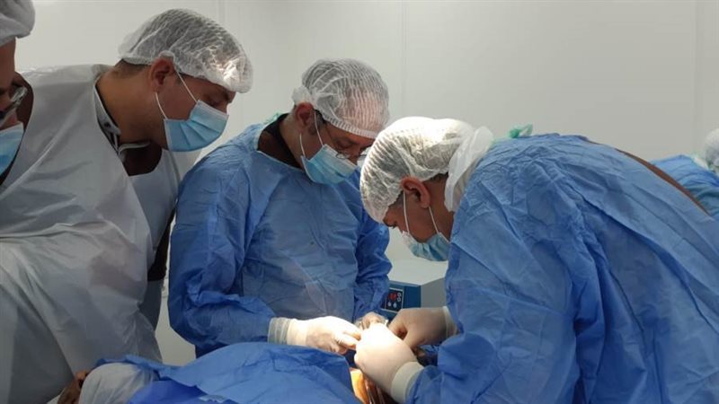 إجراء الجراحة