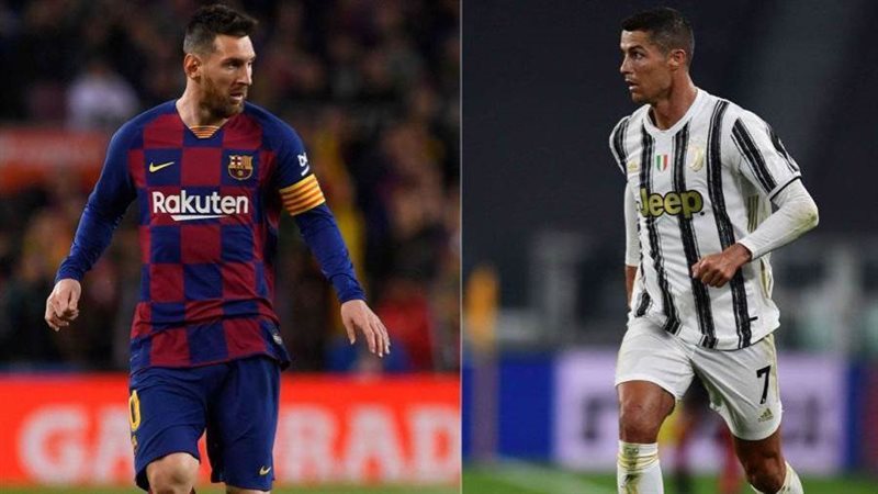 ميسي ورونالدو