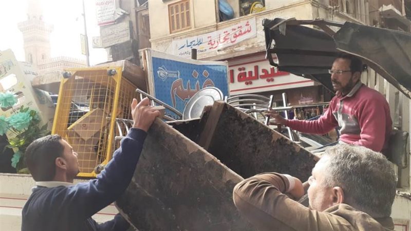 رفع وإزالة الإشغالات