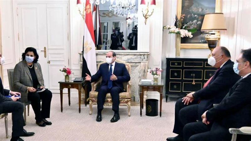 الرئيس السيسى يلتقى