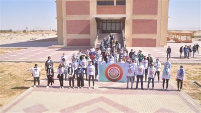 جامعة الوادي تشارك في فاعليات بدء انتخابات اتحاد الطلاب