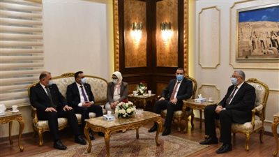 وزيرة الصحة تستقبل وزير الصحة العراقي ويبحثان سبل التعاون في القطاع الصحي