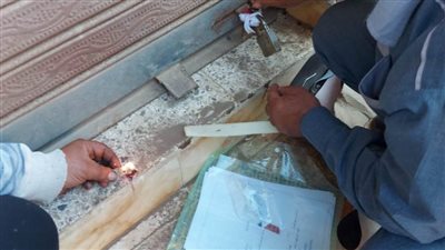 غلق محل وتحرير  8 محاضر ضد كافتيريات بالبحيرة