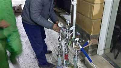 إغلاق مقاهٍ وإزالة تعديات على الأراضي الزراعية في حملات بالمنيا