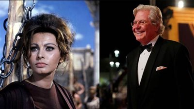 معلومات عن صوفيا لورين الذي اعترف حسين فهمي بمعاكستها له؟ 