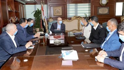 جهود لضبط  المواقف والأسواق ببني سويف 