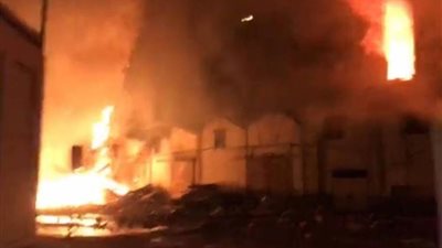 السيطرة على حريق بميناء الإسكندرية دون حدوث إصابات