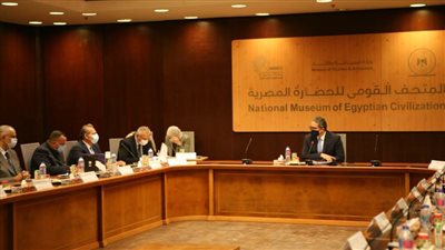  انعقاد الاجتماع الأول لمجلس إدارة هيئة المتحف القومي للحضارة المصرية بالفسطاط