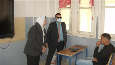 غرفة عمليات بديوان تعليم القاهرة لمتابعة امتحانات الأول الثانوي