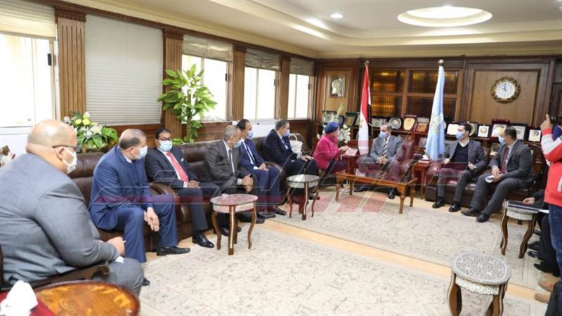 وزيرة البيئة في كفرالشيخ