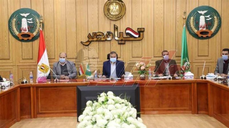 لقاء محافظ المنوفية