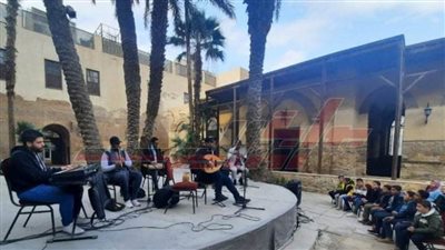 الشيخ محمود التهامى فى البروفة النهائية قبل حفل دار الأوبرا.. الجمعة