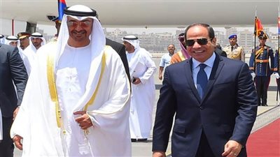 الرئيس السيسي يستقبل اليوم الشيخ محمد بن زايد ولي عهد أبو ظبي