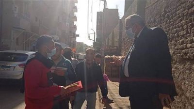 تحرير 230 مخالفة خلال حملات لرفع الإشغالات بمركز أبوقرقاص بالمنيا