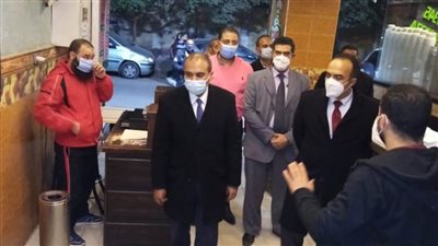 نائب محافظ المنيا يتابع تطبيق إجراءات مواجهة كورونا بعدد من المنشآت