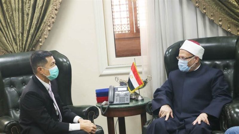 مفتي الجمهورية يستقبل