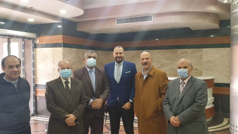 زيارة وفد اتحاد المهن