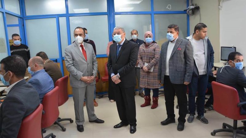 محافظ المنيا يتابع