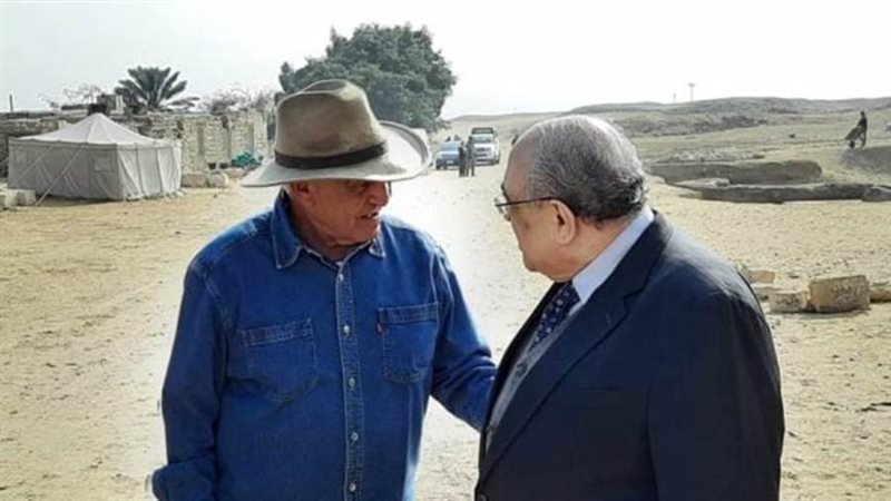 مصطفي الفقي وزاهي