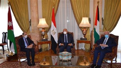 بدء الاجتماع التشاوري الثلاثي المصري الأردني الفلسطيني