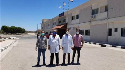  مديرية الصحة بشمال سيناء: تجهيز مستشفى الشيخ زويد لاستقبال حالات الاشتباه  