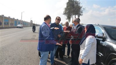 محافظ القليوبية يتابع أعمال رصف الطرق بشبين القناطر وشبرا