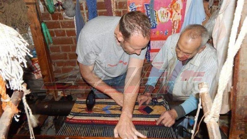 حرفي صناعة الكليم