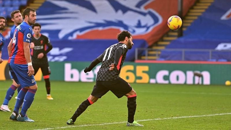 صلاح يسجل في كريستال