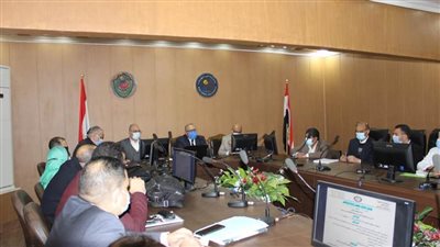 صحة بني سويف والمستشفى الجامعي يد وحدة ضد كورونا