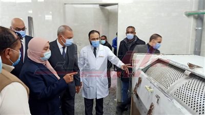 محافظ القليوبية يتفقد تطوير مستشفى النيل للتأمين الصحي بشبرا الخيمة