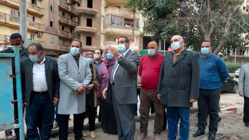 محافظ البحيرة يتفقد