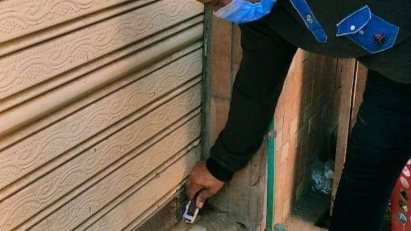 غلق وتشميع مقاهى