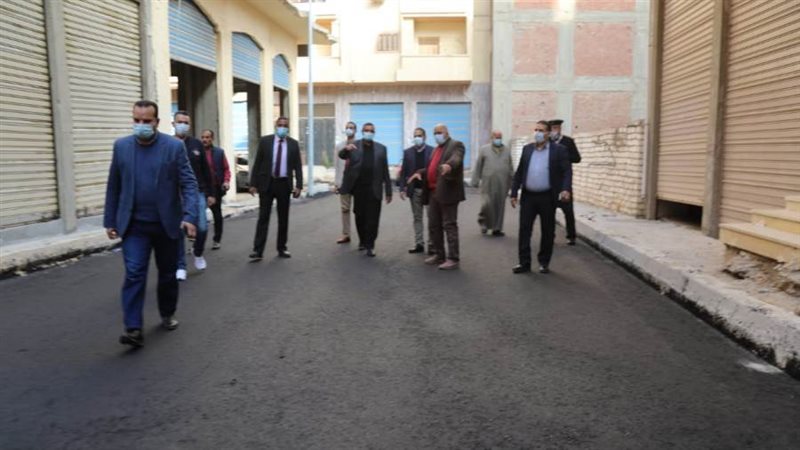 محافظ البحيرة يتفقد