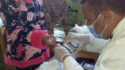 ضمن المبادرة الرئاسية 100 مليون صحة فحص 376 ألف طالب بالمرحلة الابتدائية