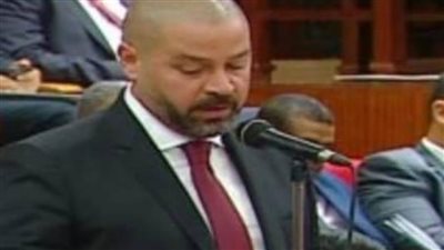 النائب أحمد دياب ينعي المستشار أحمد البكري