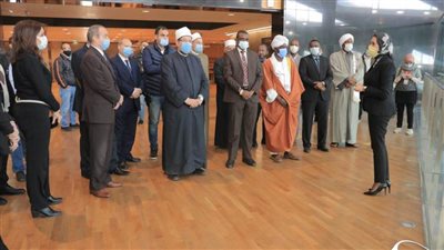 مكتبة الإسكندرية تستقبل وزير الأوقاف المصري ونظيره السوداني  