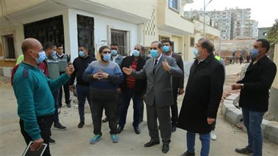 إعادة تأهيل المنطقة المحيطة بكنيسة السيدة العذراء بسخا