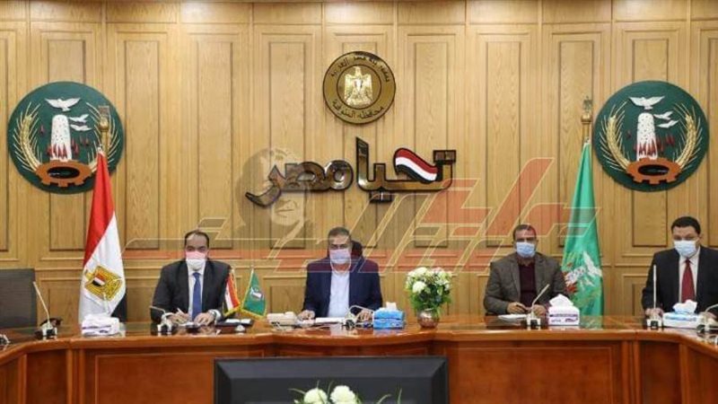 اجتماع محافظ المنوفية